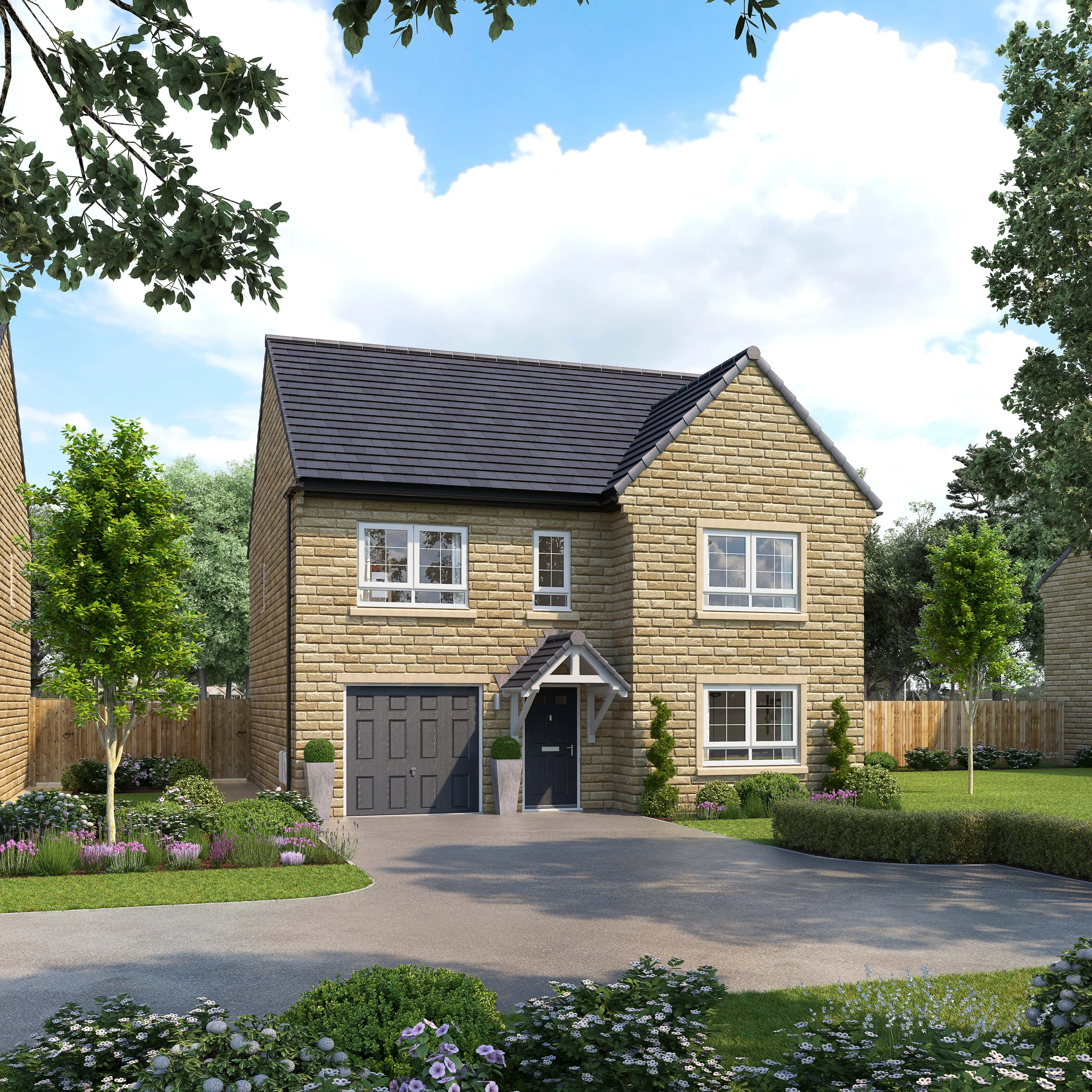 Newett Homes, The Bramham, 4 bedroom Detached home