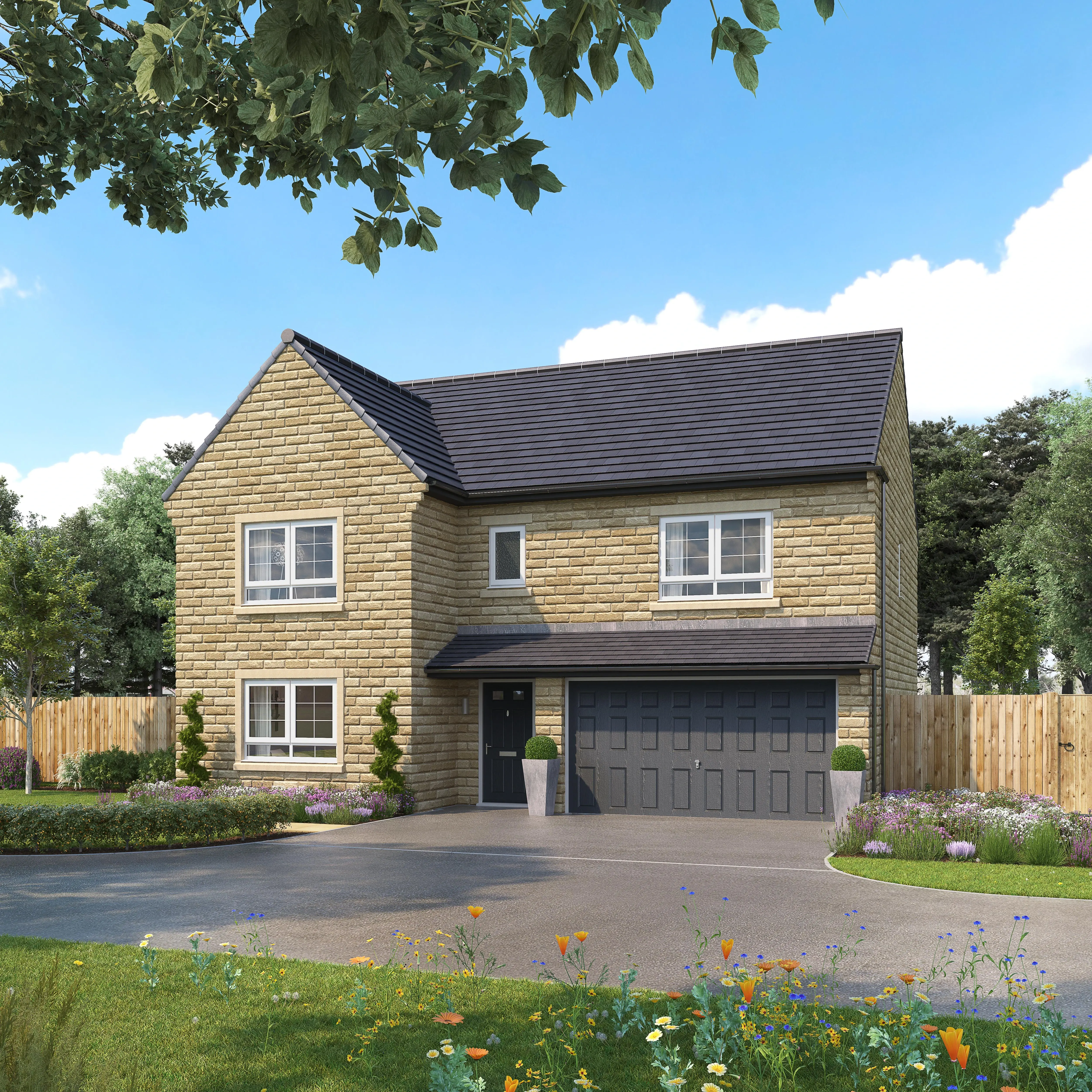 Newett Homes, The Cawthorne, 5 bedroom Detached home