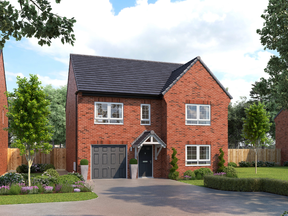 Newett Homes, The Bramham, 4 bedroom Detached home
