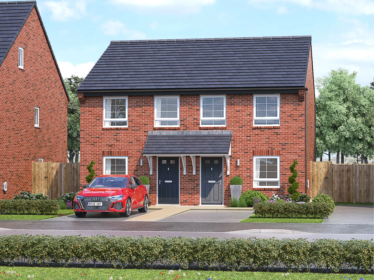 Newett Homes, The Wetherby, 2 bedroom Semi-Detached home
