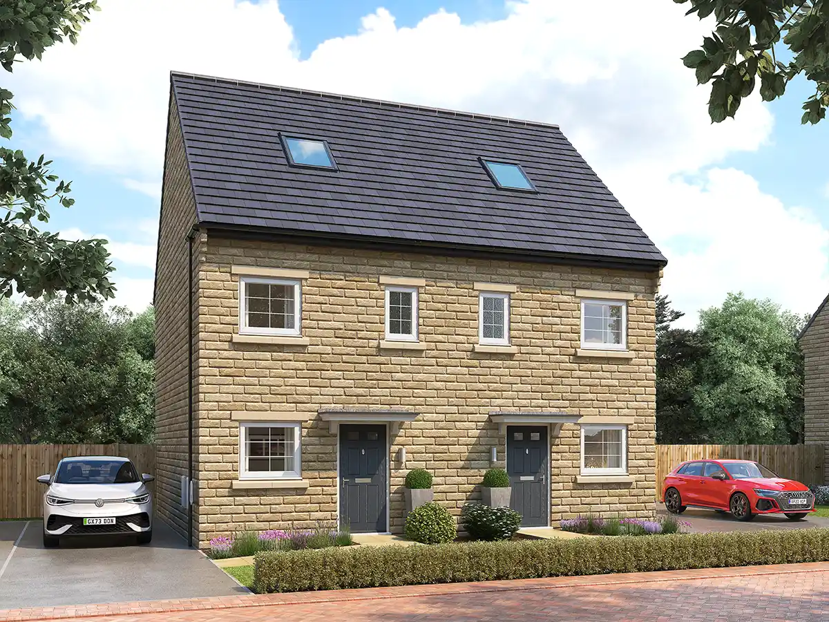 Newett Homes, The Cypress, 3 bedroom Semi-Detached home