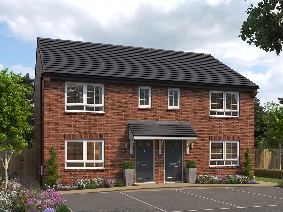 Newett Homes, The Dalton, 3 bedroom Semi-Detached home