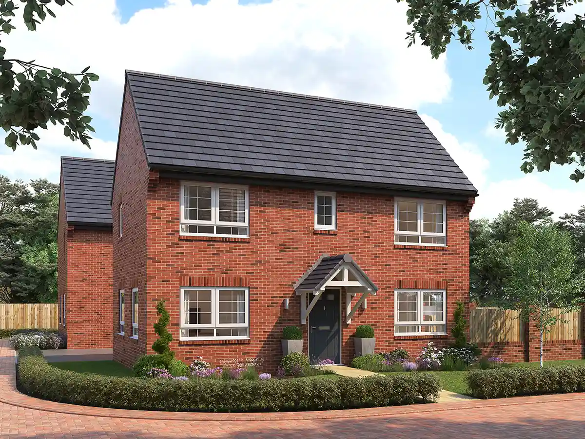 Newett Homes, The Saxton, 3 bedroom Detached home