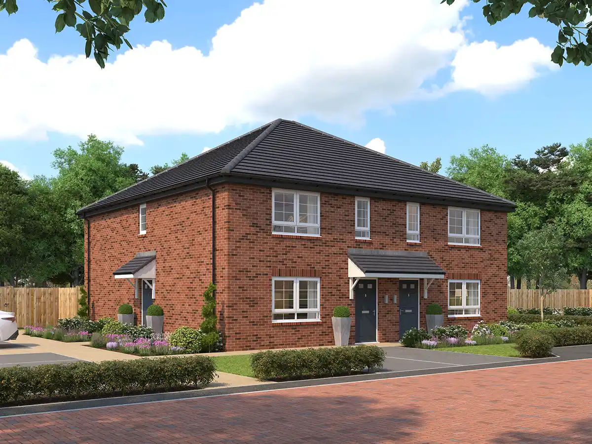 Newett Homes, The Whitebeam, 1 bedroom Maisonette home