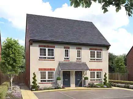 Newett Homes, The Grassington, 3 bedroom Semi-Detached home