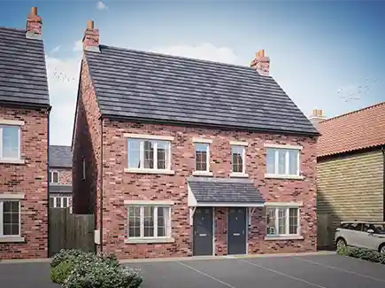 Newett Homes, The Aspen, 3 bedroom Semi-Detached home