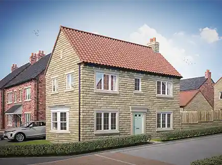 Newett Homes, The Blackthorn, 3 bedroom Detached home