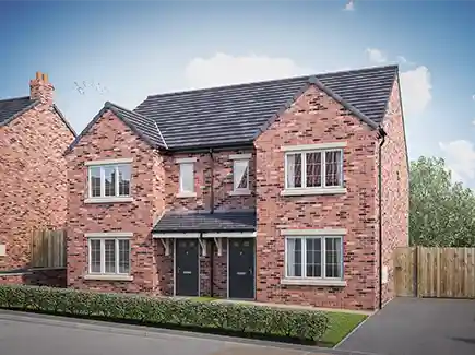 Newett Homes, The Laurel, 3 bedroom Semi-Detached home