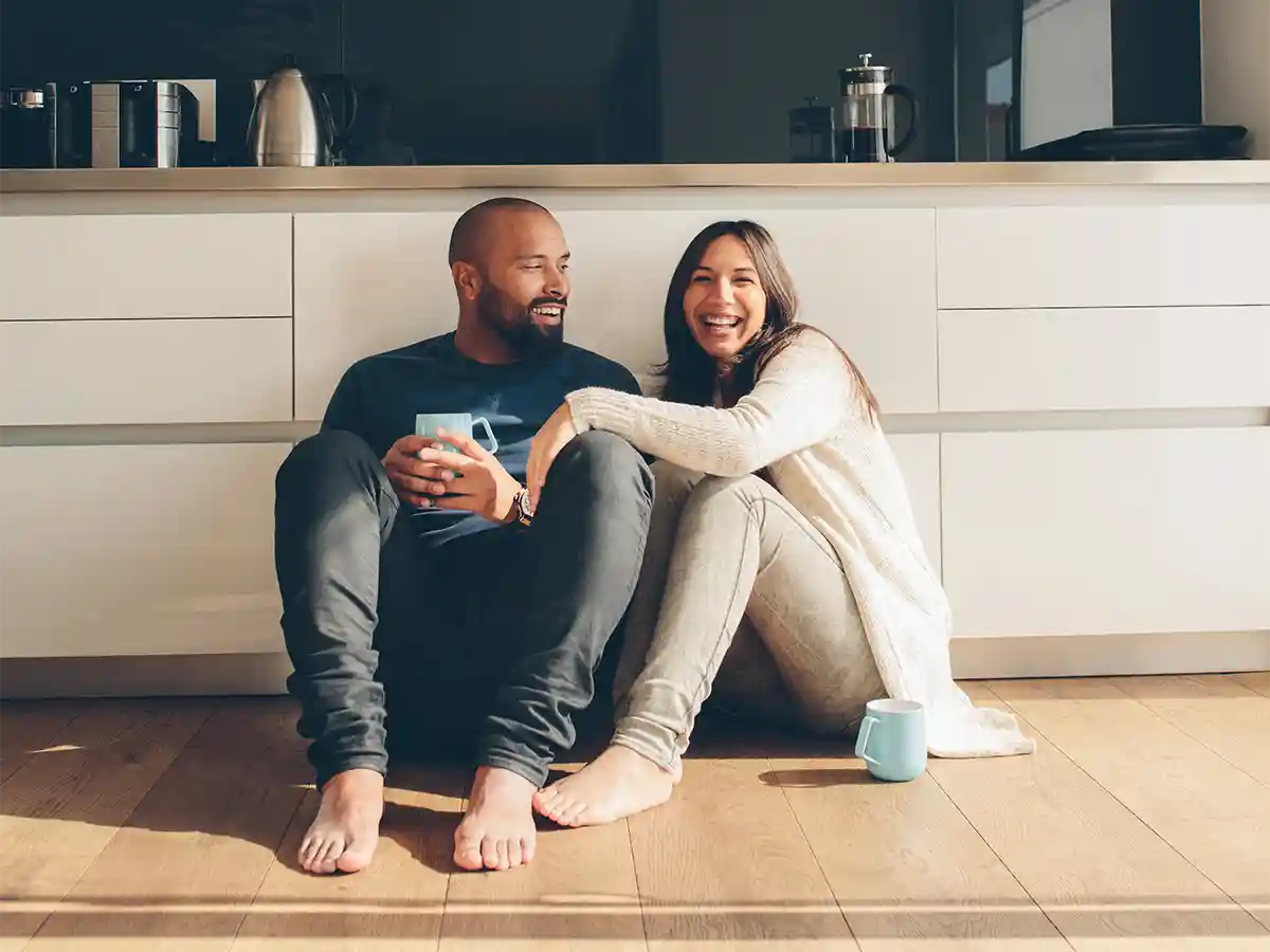 coupleonkitchenfloor